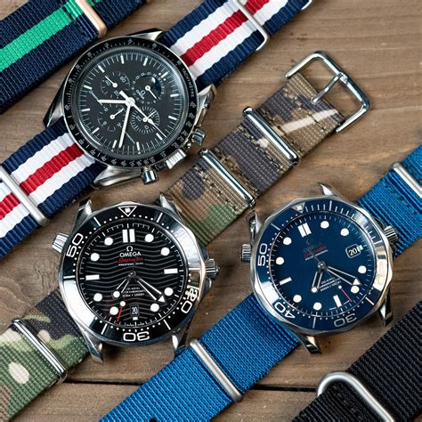 omega nato watch|authentic watches omega straps.